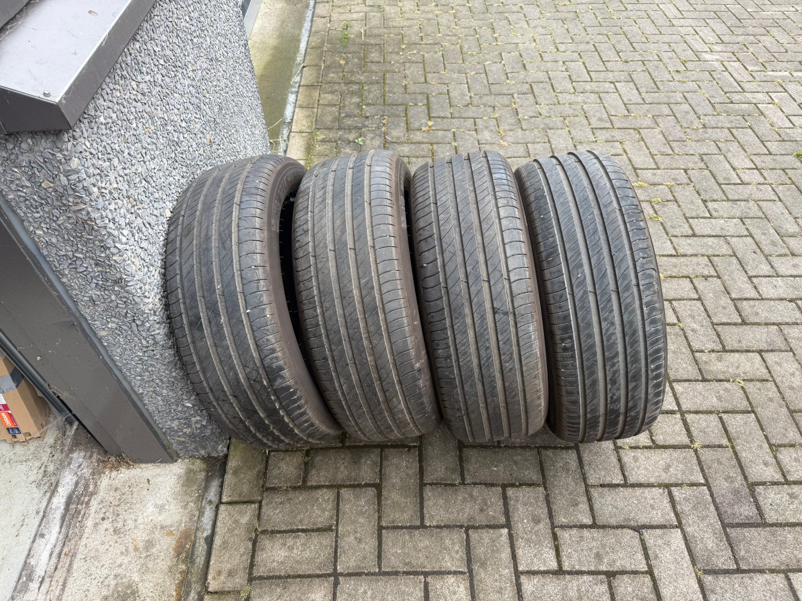 4x Michelin e-Primacy 225/55R18 102V XL banden NIEUW, 18 inch, Ophalen of Verzenden, Band(en), Zomerbanden