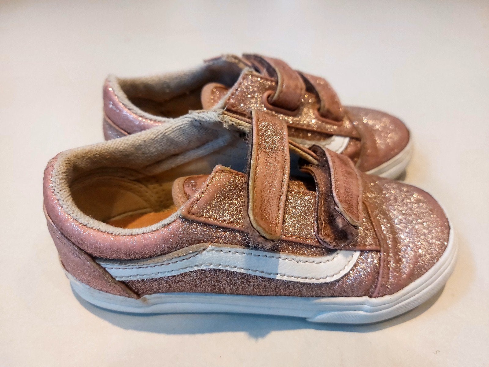 Vans Old Skool glitter sneakers maat 26,5, Gebruikt, Schoenen, Ophalen of Verzenden, Vans