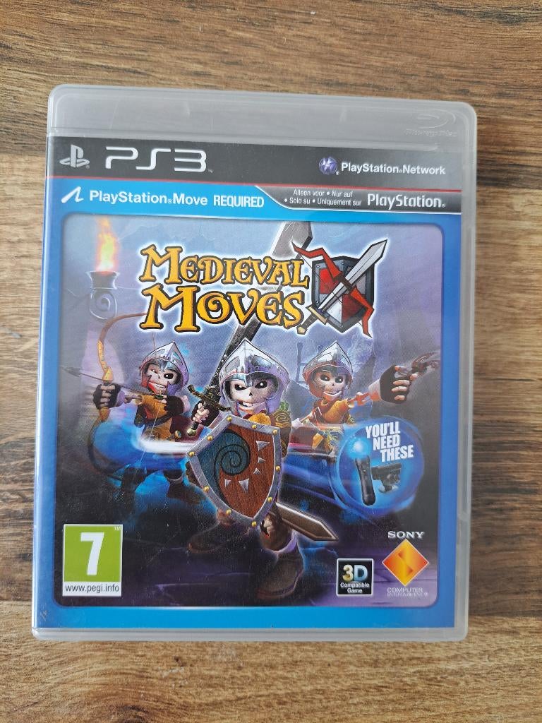Medieval Moves- Deadmund's Quest Playstation 3 (PS3) PAL CIB, Avontuur en Actie, 1 speler, Ophalen of Verzenden, Zo goed als nieuw