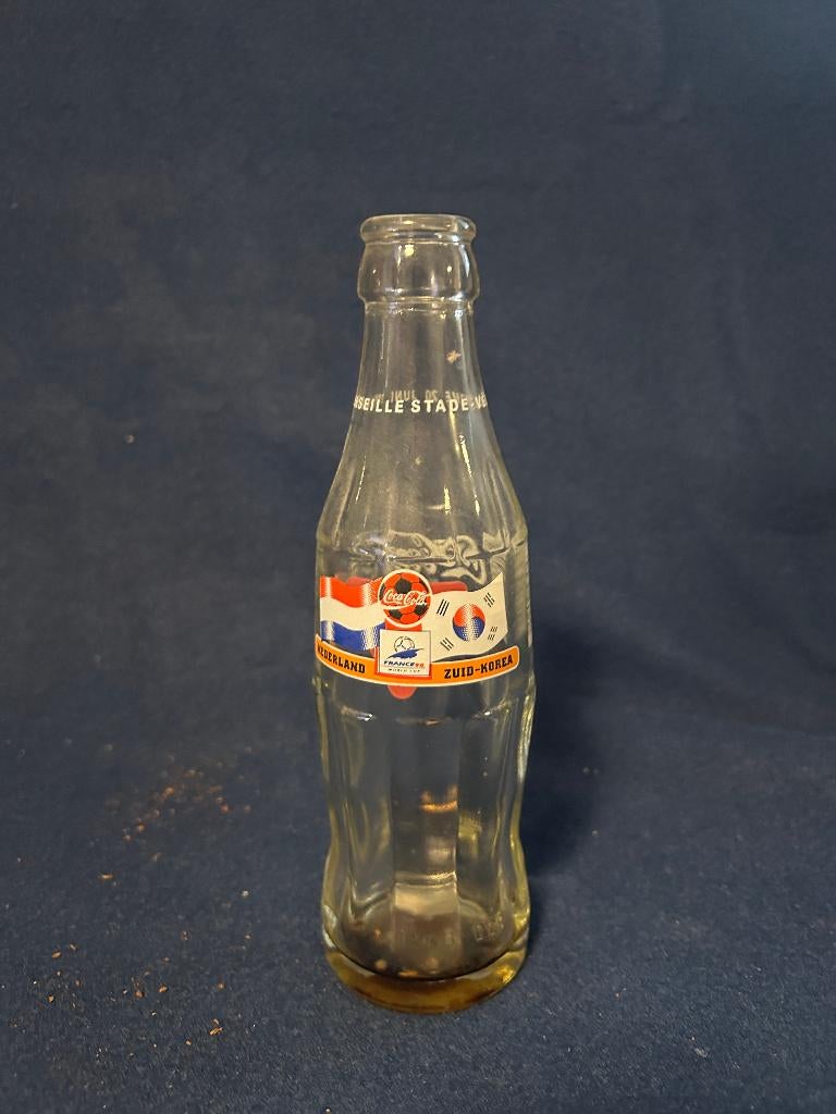 Coca-Cola WK 1998 France 98 Glazen Fles, Ophalen of Verzenden, Buitenlandse clubs, Overige typen