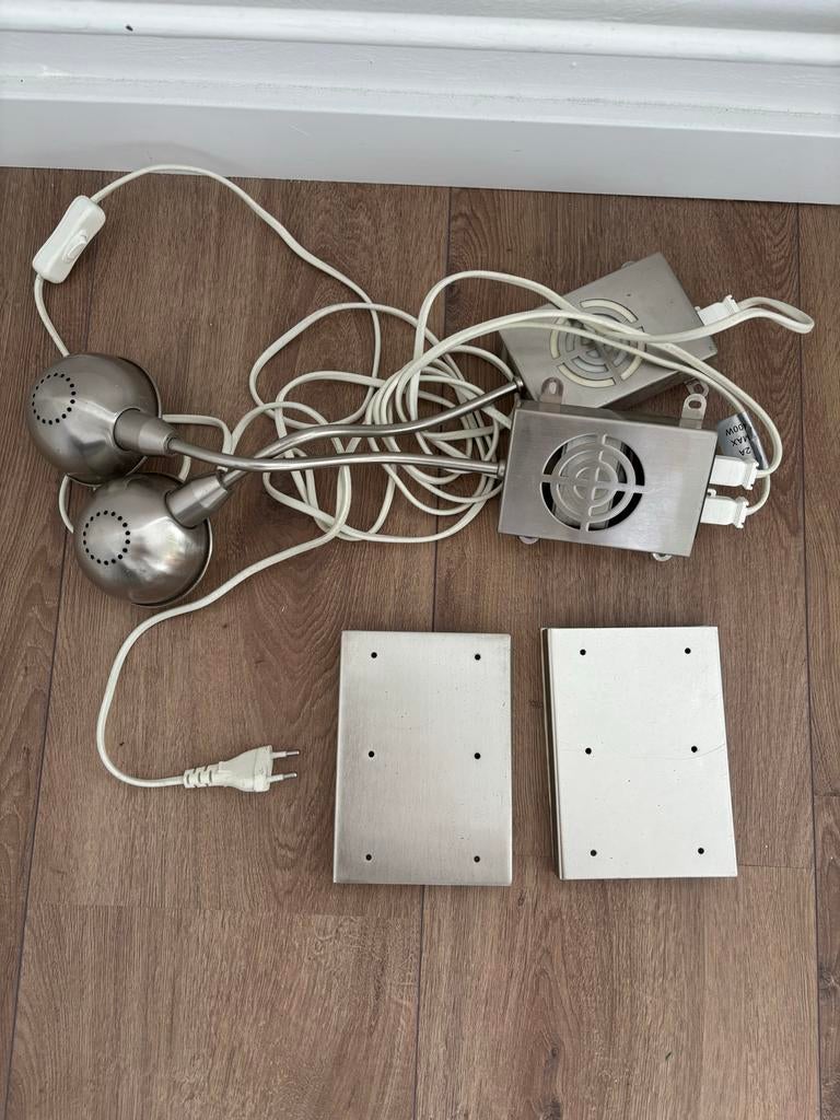 2 IKEA Lampen voor PAX Kast - Gebruikt, Goede Staat, Ophalen, Gebruikt, Metaal, 50 tot 75 cm