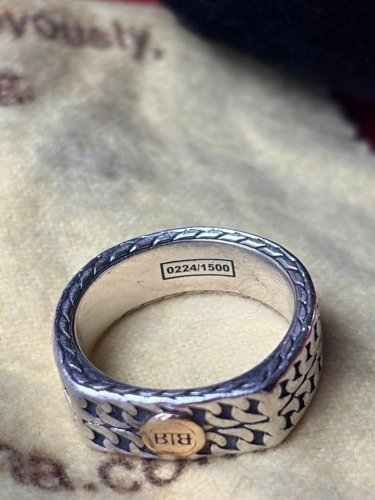 Buddha to buddha ester 14k ring, Ophalen of Verzenden