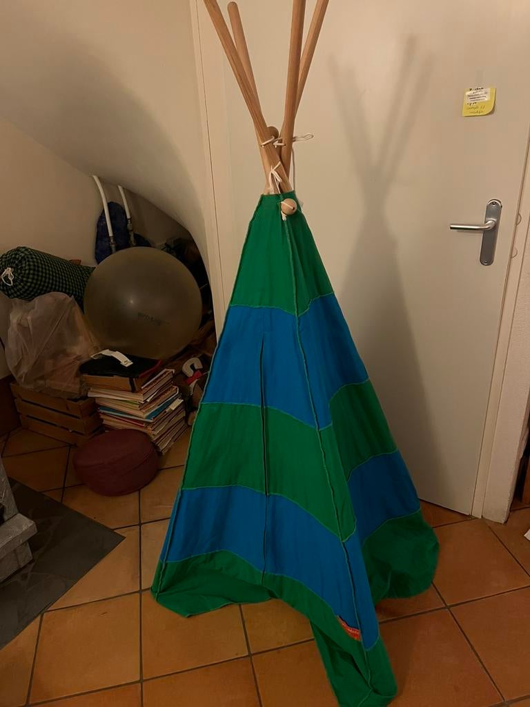 Roommate speeltent, Ophalen, Gebruikt