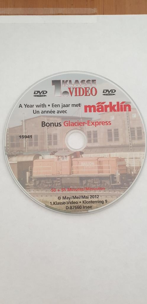 3236 marklin dvd 1 jaar met marklin ., Wisselstroom, Verzenden, Märklin, Nieuw