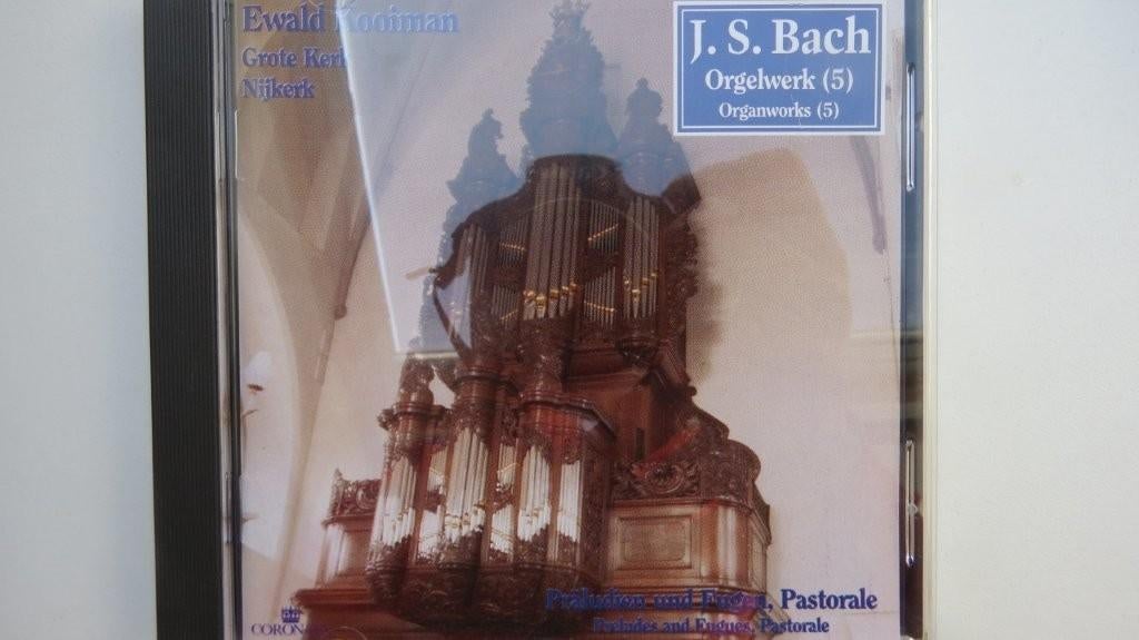 Cd orgel Nijkerk: J.S. Bach Orgelwerk 5, Ewald Kooiman, Cd's en Dvd's, Ophalen of Verzenden, Classicisme, Zo goed als nieuw, Kamermuziek