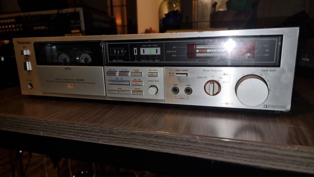 Technics M228X Cassettedeck - Goed Onderhouden, Ophalen of Verzenden, Enkel, Tape counter
