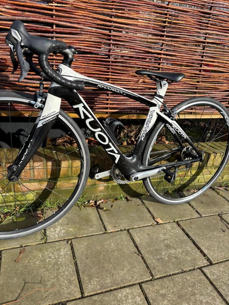 Carbon jeugdracefiets Kuota Kharma 700C – wedstrijdklaar, Gebruikt, Carbon, Meer dan 20 versnellingen, Ophalen