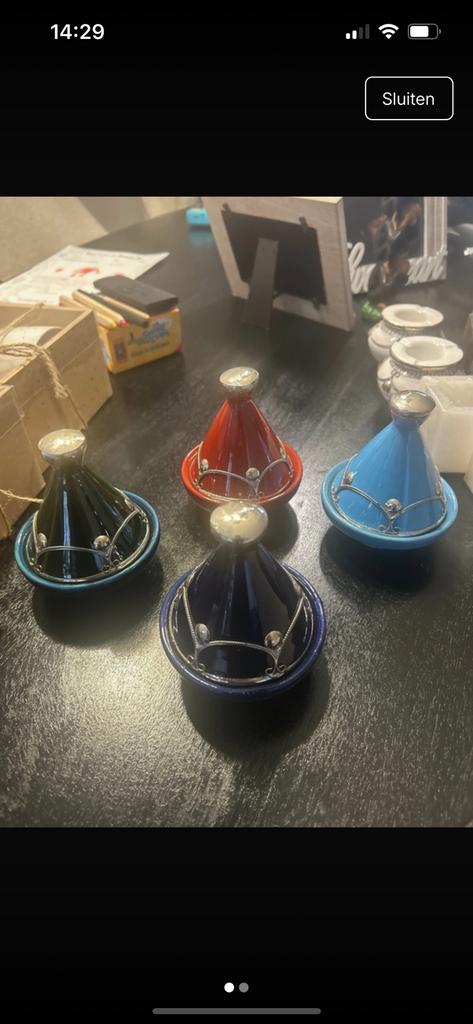 Kleine tajines uit  marooko nieuw!, 1 speler, Ophalen of Verzenden, Nieuw, Vanaf 7 jaar