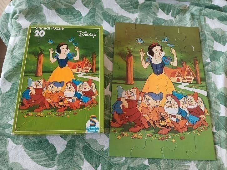 Disney - Sneeuwwitje - schmidt puzzel, Ophalen of Verzenden, 10 tot 50 stukjes, Gebruikt