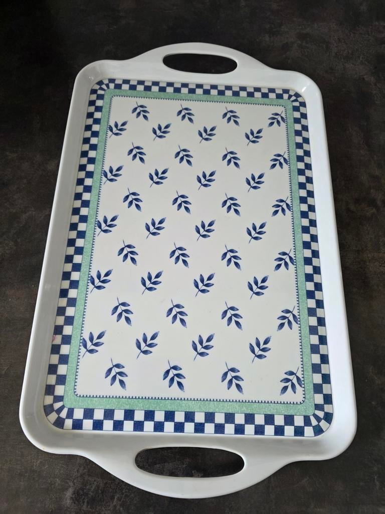 Villeroy en boch dienblad, Huis en Inrichting, Woonaccessoires | Dienbladen, Ophalen of Verzenden, Zo goed als nieuw, Rond