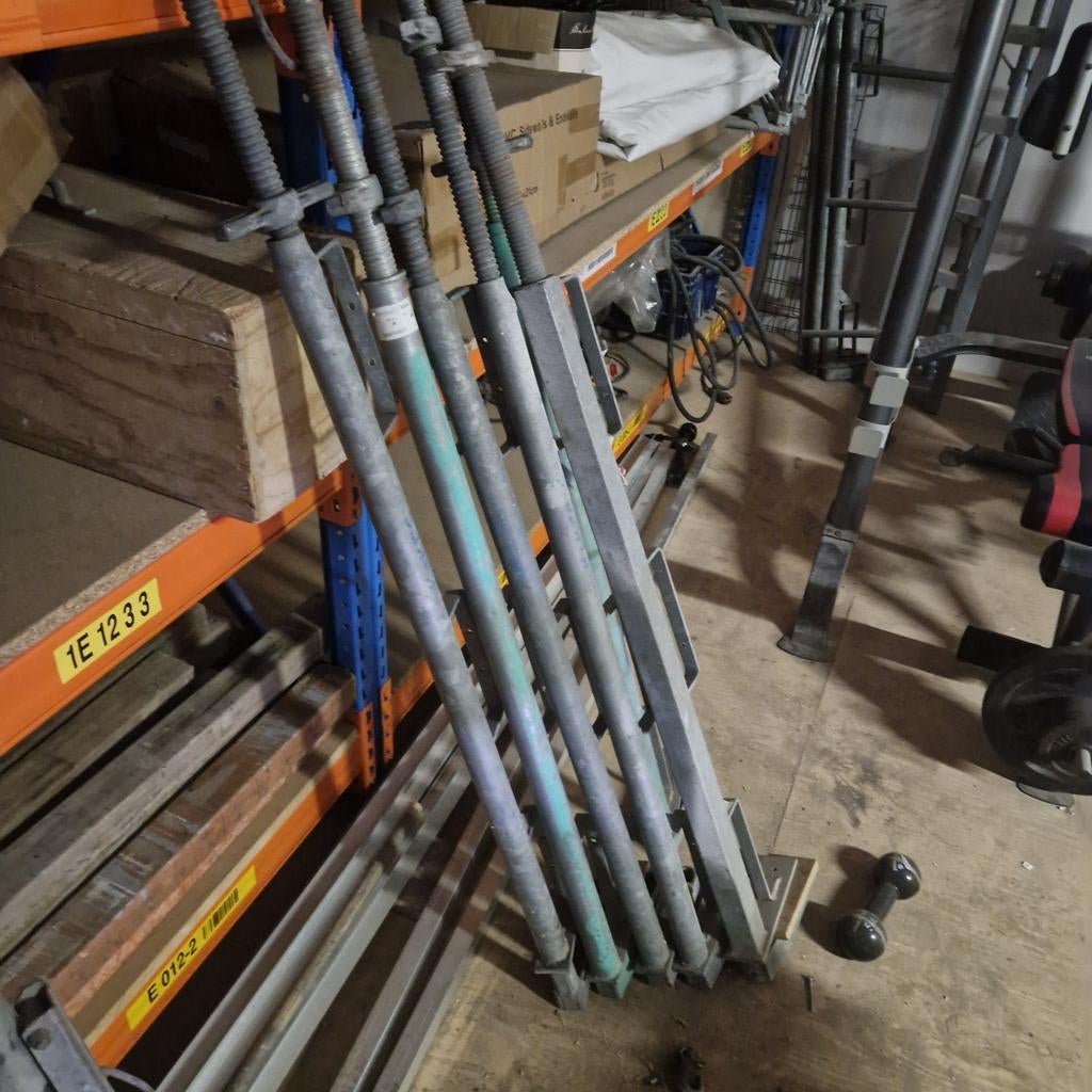 Klembalusters randbeveiliging te koop, Doe-het-zelf en Verbouw, Ophalen, Gebruikt, Overige typen, Minder dan 2 meter