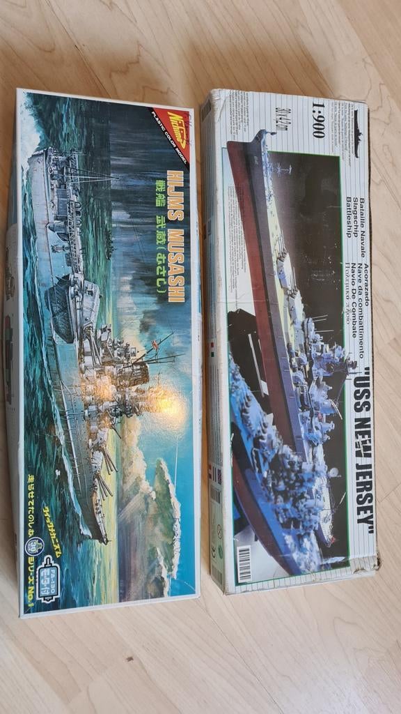 USS New Jersey & HIJMS Musashi., Ophalen