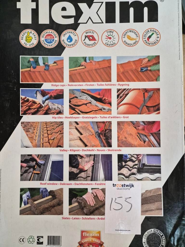 Nieuw Flexibel Dakpannen - Nieuw in verpakking, Overige materialen, Zwart, Nieuw, Ophalen of Verzenden