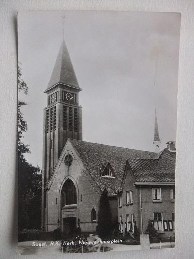 P139 Soest - R.K. Kerk Nieuwerhoekplein - 1958, Verzenden, 1940 tot 1960, Ongelopen, Utrecht