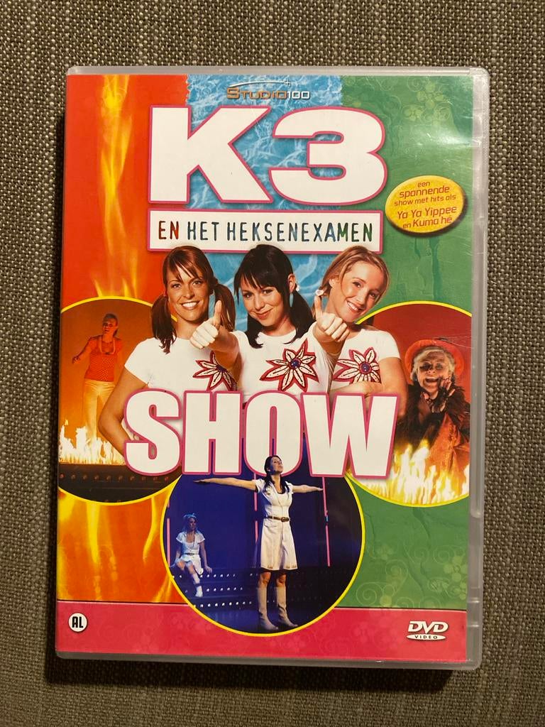 K3 en het Heksenexamen - dvd, Alle leeftijden, Boxset, Ophalen of Verzenden, Zo goed als nieuw