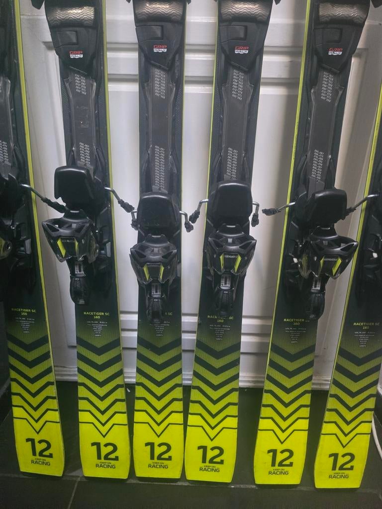170 165 160 155cm VOLKL RACETIGER SC UVO GEVORDERD, Overige merken, 160 tot 180 cm, Ophalen of Verzenden, Zo goed als nieuw