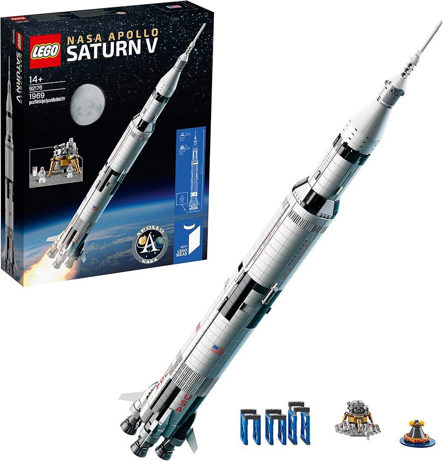 Lego 92176 saturn V maanraket apollo NIEUW ONGEOPEND nasa, Ophalen of Verzenden, Nieuw