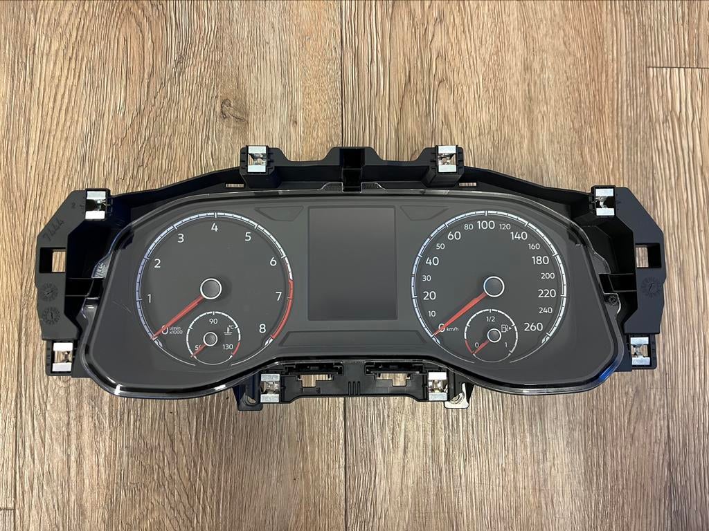 VW Polo 2G0920740C Kilometer Teller Instrumentenpaneel, Ophalen, Gebruikt, Volkswagen