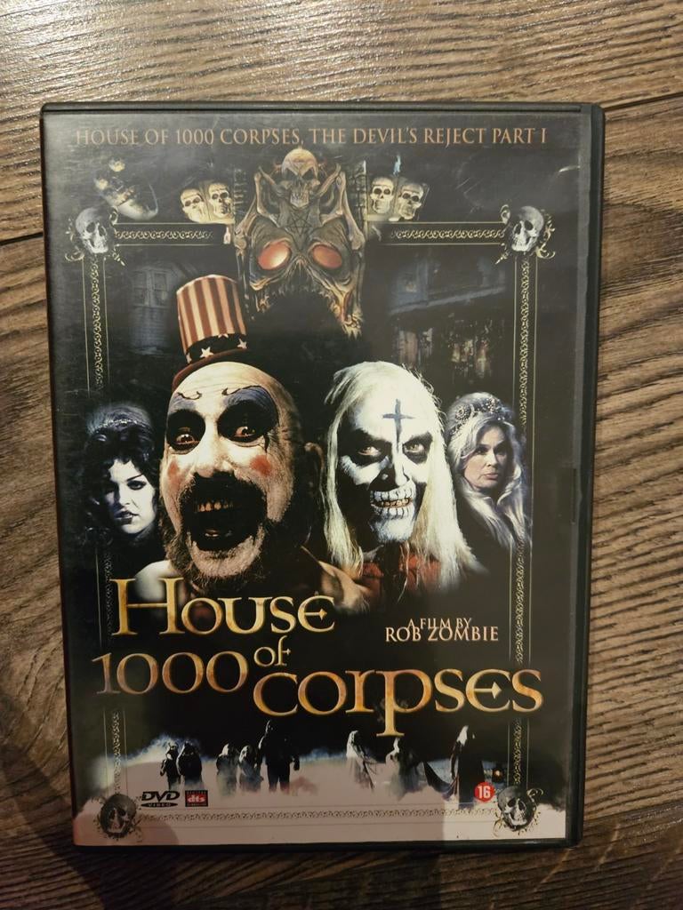 House of 1000 Corpses DVD - Horror van Rob Zombie, Vanaf 16 jaar, Ophalen of Verzenden, Zo goed als nieuw, Gore