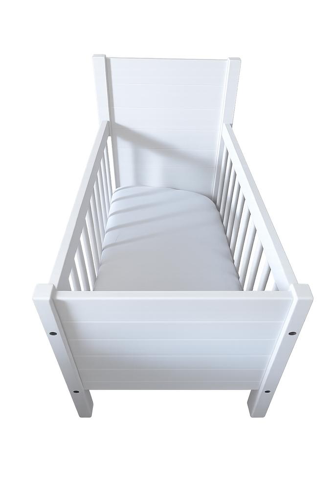 Kidsmill Noa Wieg + Matras, Moltons & Hoeslakens, Ophalen, Zo goed als nieuw, Wieg