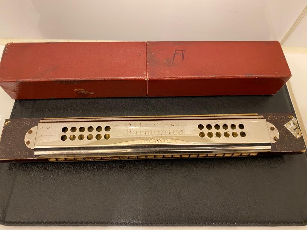 Harmonica M. Hohner Tremolo F, Muziek en Instrumenten, Blaasinstrumenten | Mondharmonica's, Ophalen of Verzenden, Gebruikt, Overige typen