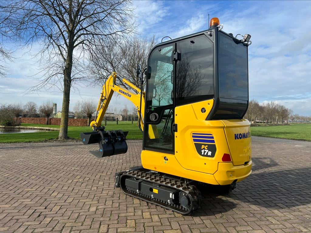 Komatsu PC17R-5, Nieuw 1800 kg minigraver., Ophalen of Verzenden, Graafmachine
