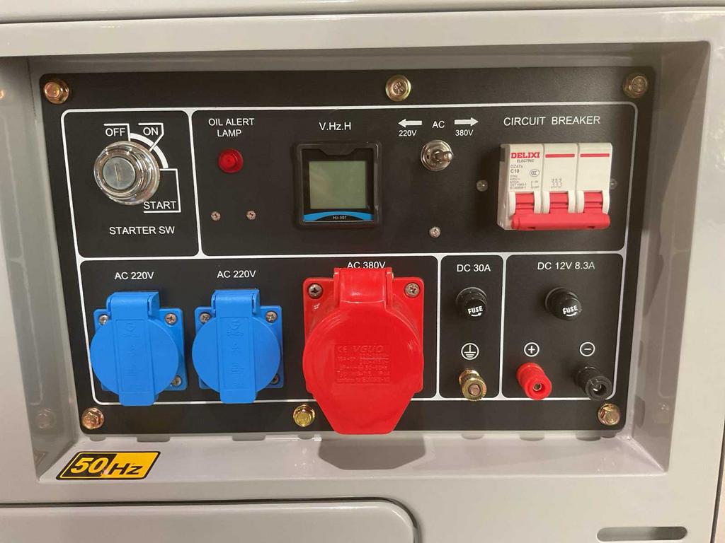 Metallo META-DG5000W diesel Stroomgenerator nieuw in doos ‼️, Ophalen, Dieselolie, Geluidgedempt, Nieuw