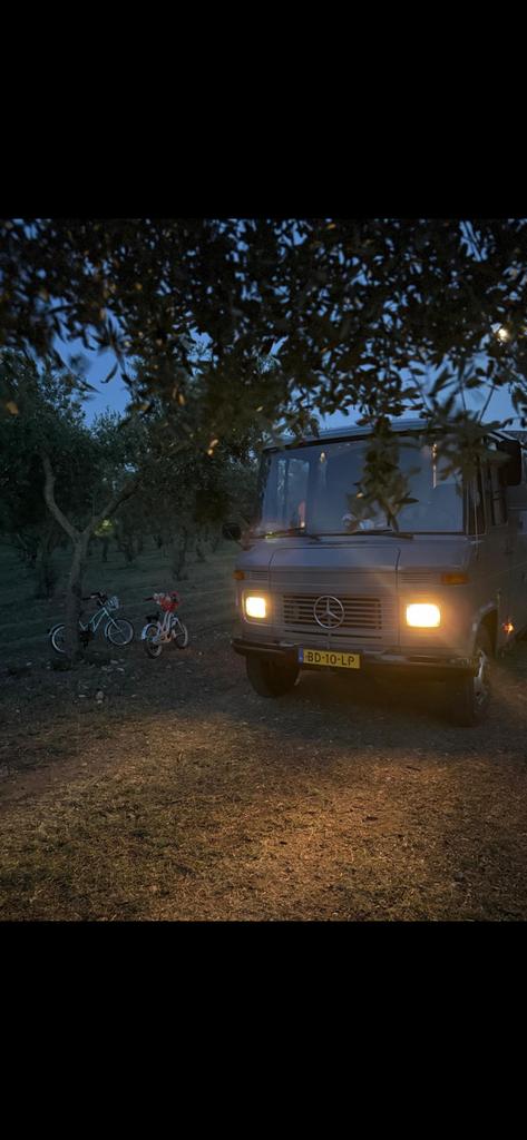 Mercedes 608D camper origineel Nederlands! belasting vrij !, Caravans en Kamperen, Campers, Chemisch toilet, Buscamper of Camperbus