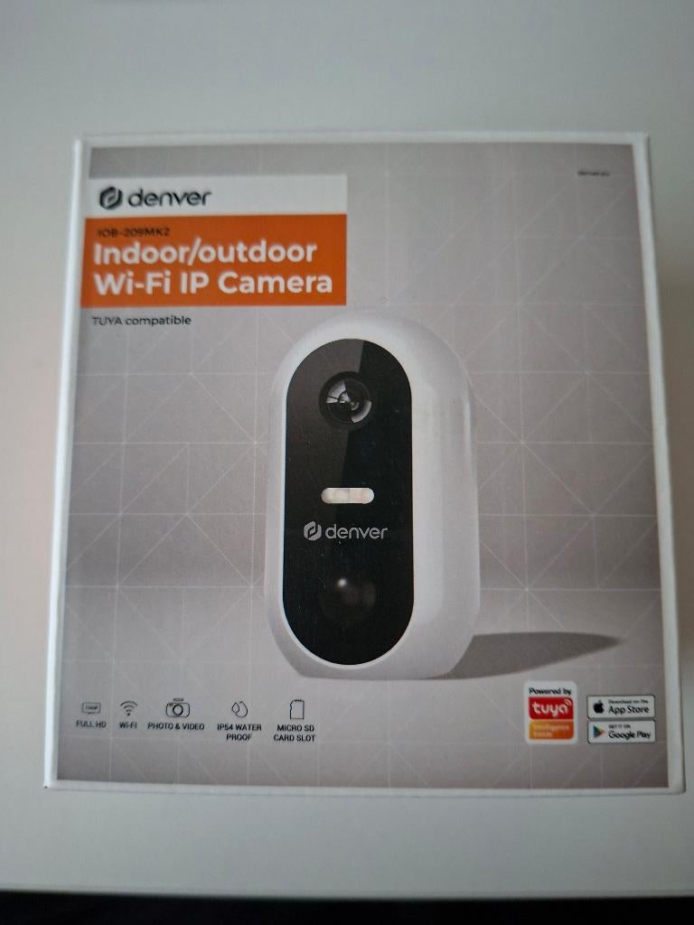 Denver indoor/outdoor Camera Wi-Fi nieuw, Verzenden, Nieuw, Buitencamera
