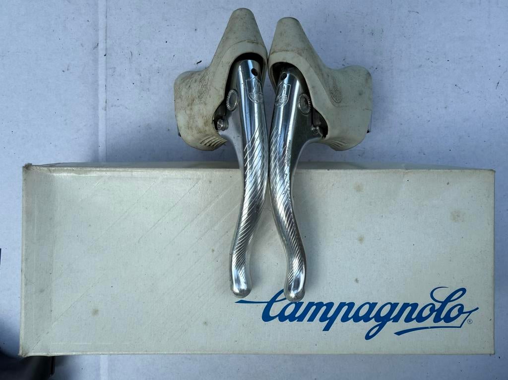 C-Record Remhendels vintage Campagnolo, Fietsen en Brommers, Fietsonderdelen, Ophalen of Verzenden, Zo goed als nieuw