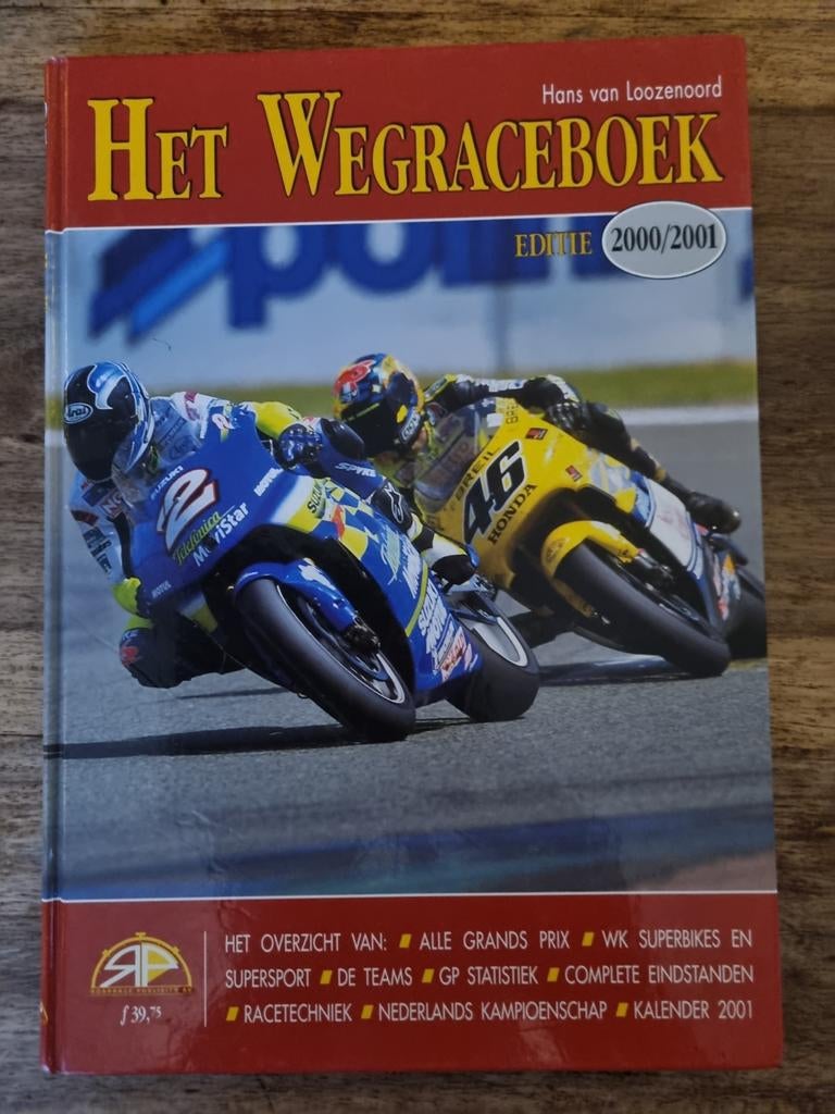 Het Wegraceboek Editie 2000/2001, Ophalen of Verzenden, Zo goed als nieuw, Algemeen, Hans van Loozenoord