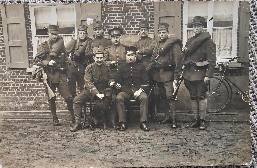 Onderofficieren te Putte 3 II 3 R.I., Verzamelen, Militaria | Algemeen, Ophalen of Verzenden, Landmacht, Nederland, Foto of Poster