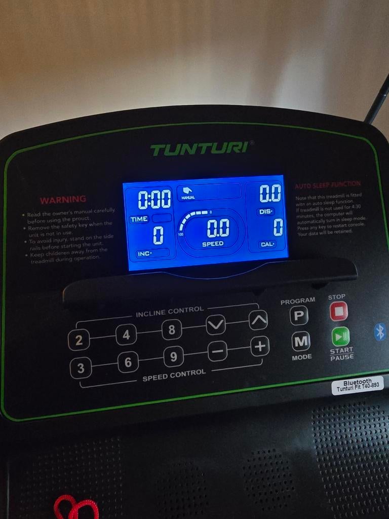 Tunturi Cardio Fit T40 Loopband - Zo goed als nieuw!, Ophalen, Zo goed als nieuw, Metaal, Loopband
