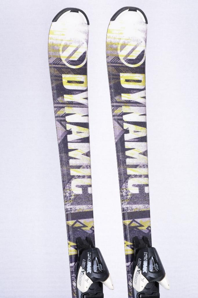 70 90 100 110 kinder ski's DYNAMIC VR 07, black/yellow, Sport en Fitness, Skiën en Langlaufen, Overige merken, Gebruikt, Ophalen of Verzenden