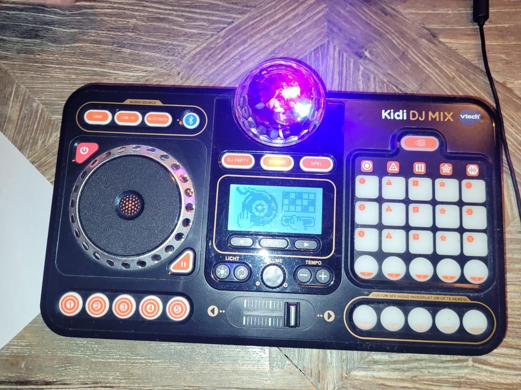 VTech Kidi DJ Mix - Muziek maken voor kinderen!, Ophalen, Zo goed als nieuw, Elektronica, Met licht