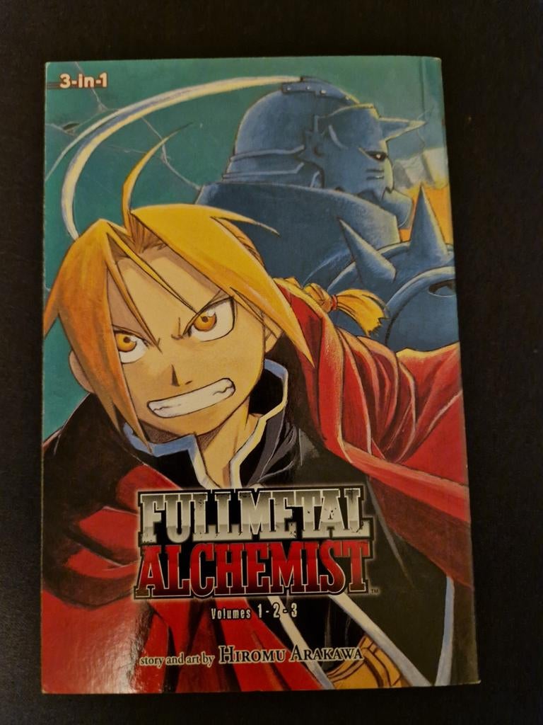 Fullmetal Alchemist 1-2-3 - 3-in-1 Omnibus manga, Boeken, Strips | Comics, Ophalen of Verzenden, Gelezen, Eén comic, Hiromu Arakawa