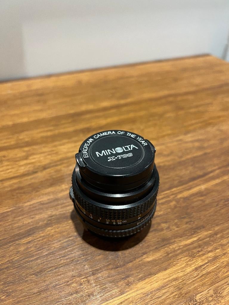 MINOLTA MD 50MM F/1.7, Ophalen of Verzenden, Zo goed als nieuw, Standaardlens