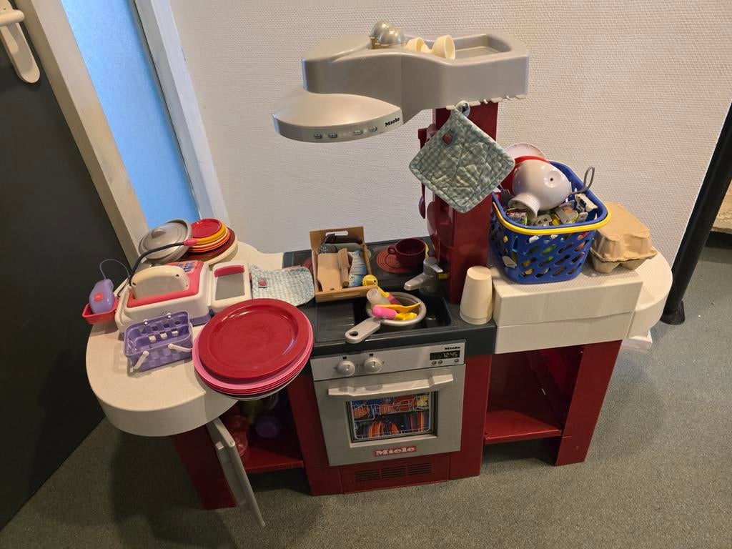 Te koop: Luxe Miele speelkeuken met héél veel extra’s, Ophalen, Gebruikt