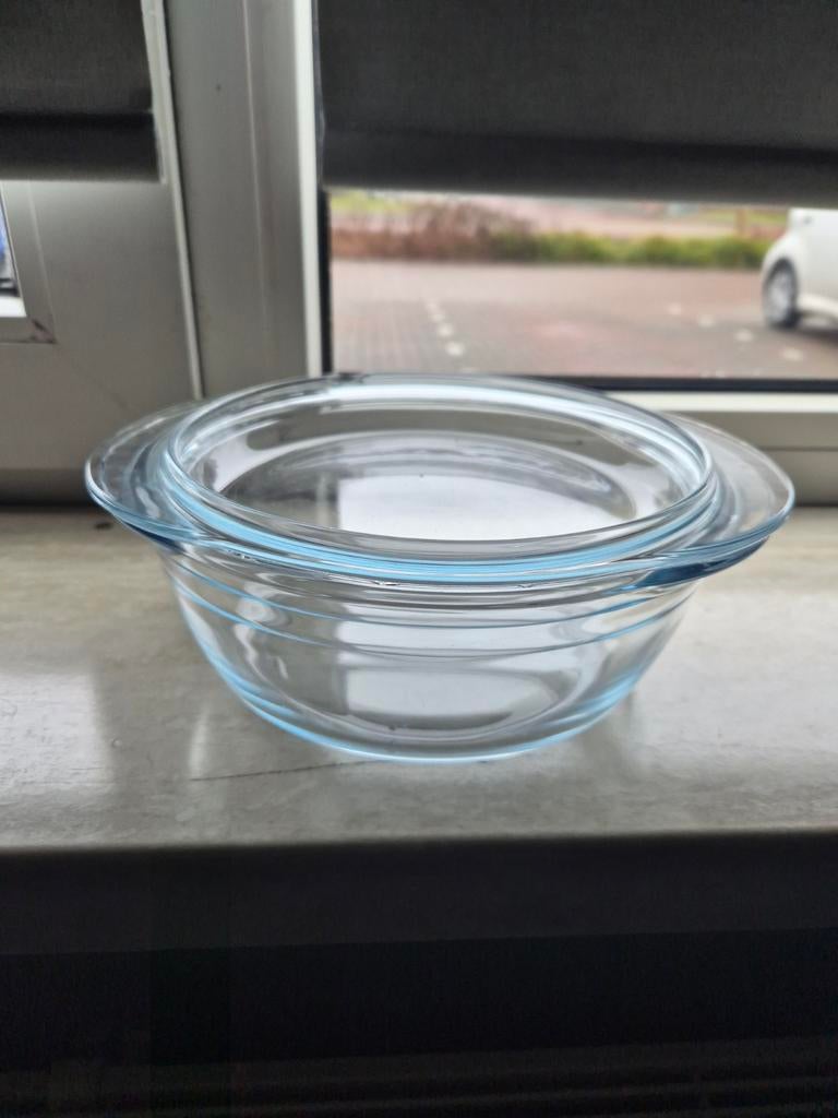 Glazen oven schotels met deksel, Ophalen, Glas, Pot, Bus of Blik