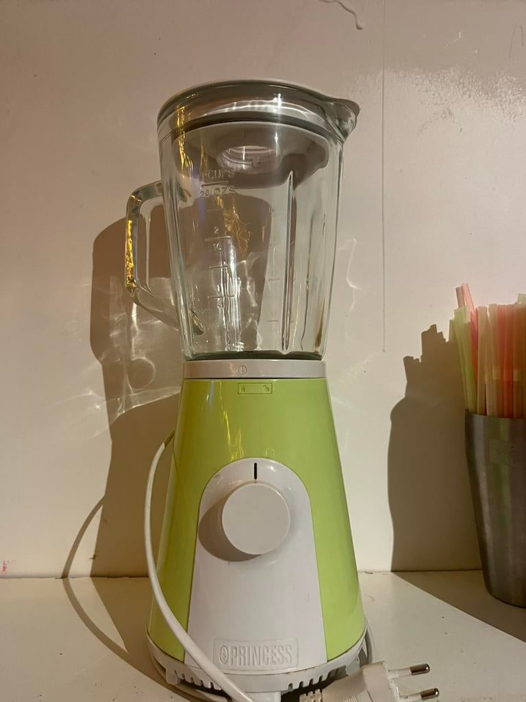 Blender 500 ml groen, Witgoed en Apparatuur, Keukenmixers, Ophalen, Zo goed als nieuw, Vaatwasserbestendig, Minder dan 1 liter