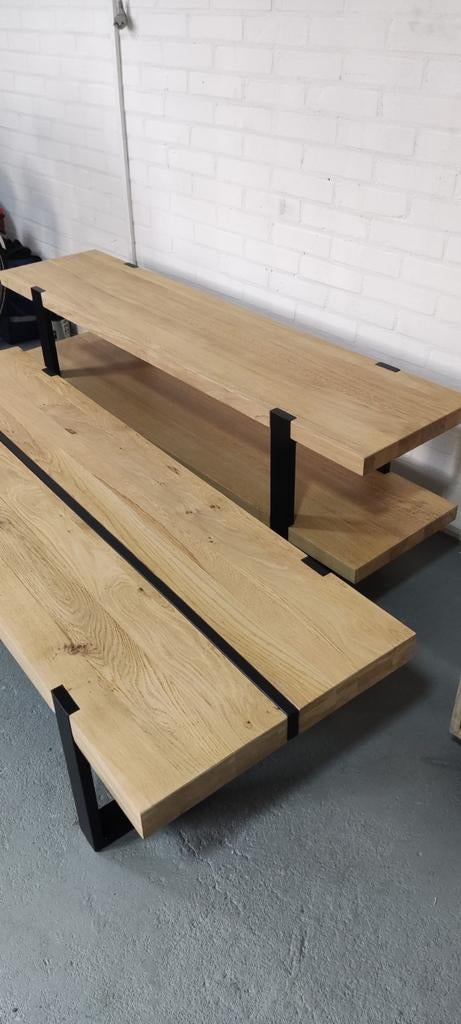 Strak tv-meubel op maat! Altijd maatwerk naar wens, Ophalen, Grenenhout, Nieuw, Minder dan 100 cm