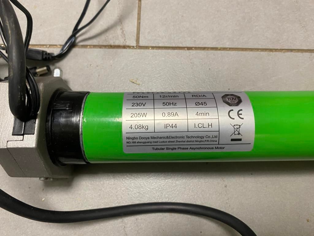 2x Nieuwe Dooya Buismotoren, Overige kleuren, Nieuw, Ophalen of Verzenden, Minder dan 100 cm