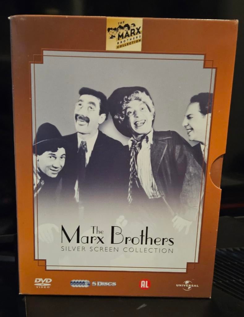 The Marx Brothers Silver Screen Collection Boxset, Ophalen, Gebruikt, Alle leeftijden, Komedie