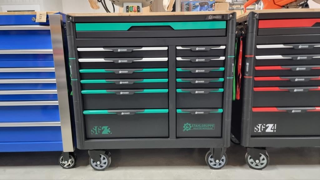 stahlgruppe gereedschapwagen Vol Gereedschap, Ophalen of Verzenden, Nieuw