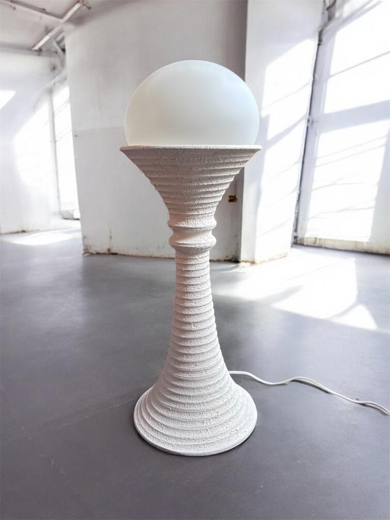 Vintage midcentury space age vloerlamp. Doria Leuchten., Huis en Inrichting, Lampen | Vloerlampen, Ophalen, Zo goed als nieuw