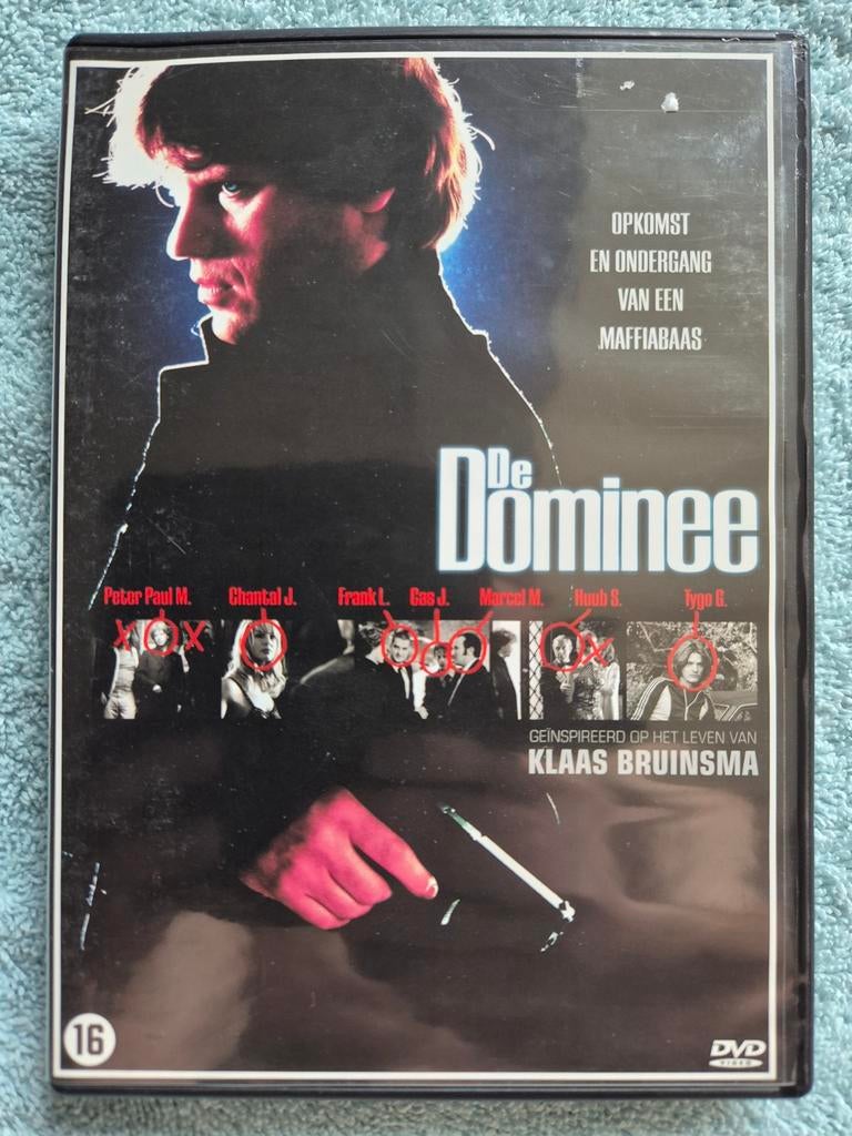 De Dominee DVD - Misdaadfilm over Klaas Bruinsma, Vanaf 16 jaar, Ophalen of Verzenden, Zo goed als nieuw