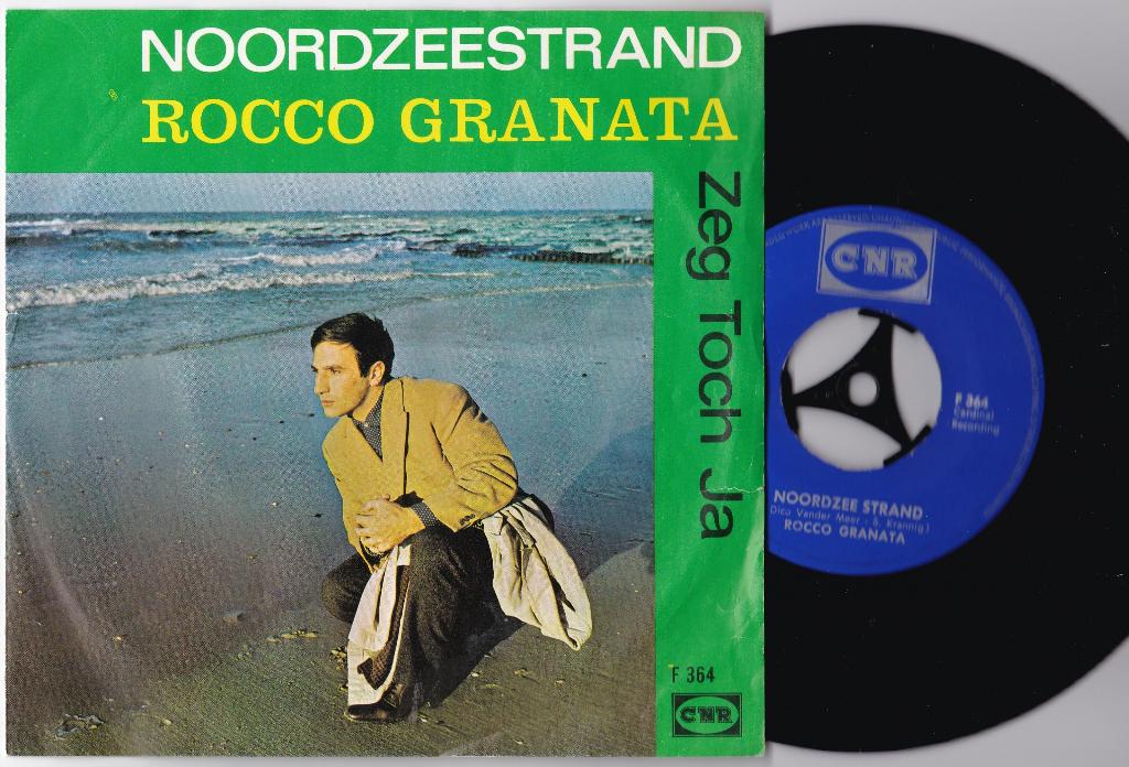 Rocco Granata - Noordzeestrand, Cd's en Dvd's, Vinyl | Nederlandstalig, Ophalen of Verzenden, Gebruikt, Overige formaten, Overige genres