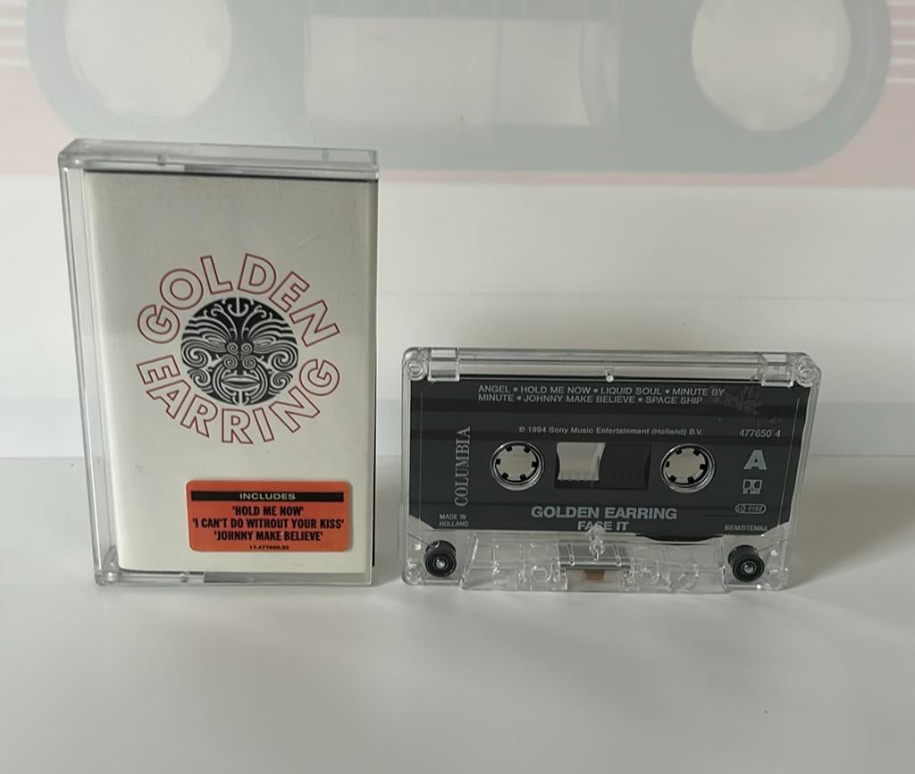 Golden Earring – Face It (cassette), Cd's en Dvd's, Cassettebandjes, Gebruikt, Rock en Metal, 1 bandje, Ophalen of Verzenden