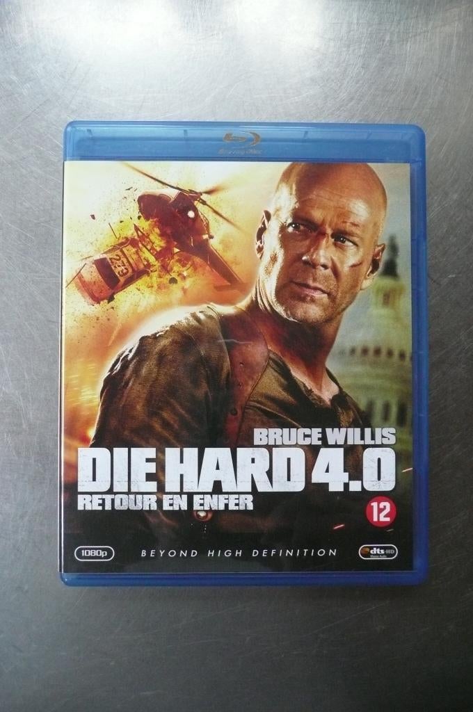 Die Hard 4.0 (Bruce Willis), Cd's en Dvd's, Blu-ray, Zo goed als nieuw, Actie, Ophalen of Verzenden