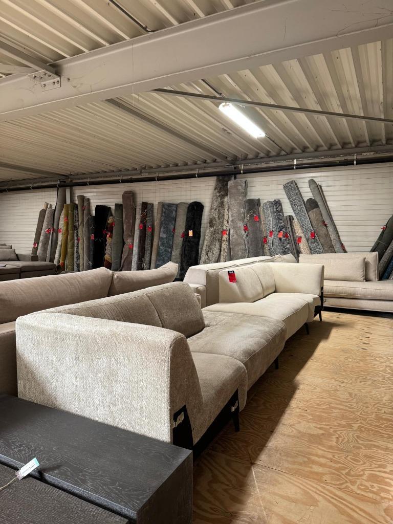 Ottomane Bamaga l Whoon l Meubilex l van €940,- voor €299,-, Ophalen, Tweepersoons, Zo goed als nieuw, Stof